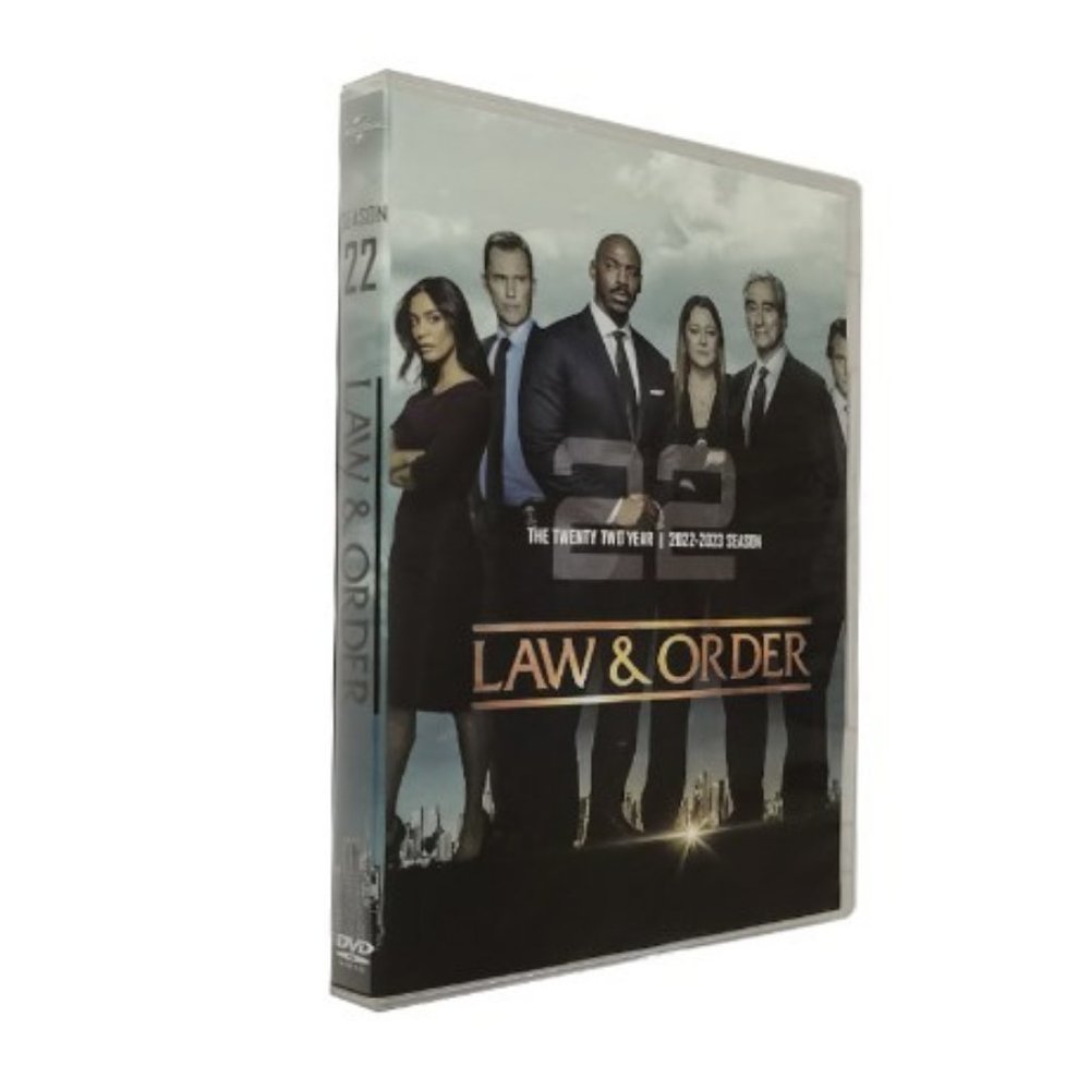 Law & Order Complete Season 22 ( DVD,4-Disc ,Set) US Free Shipping New & Sealed